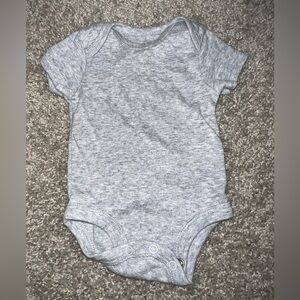 Carter's Light Gray Baby Bodysuit